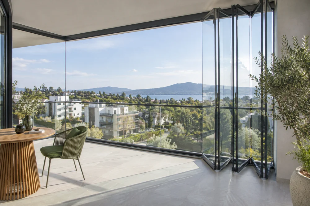 Cam Balkon cam ve doğrama detayları